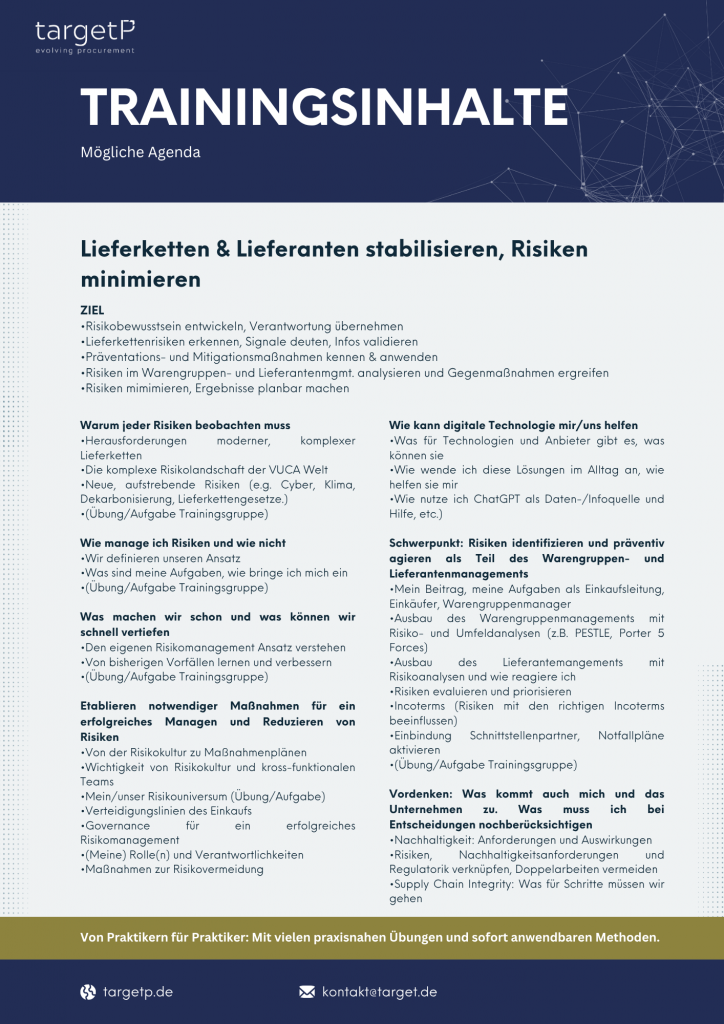 Training Supply Chain Risk Management